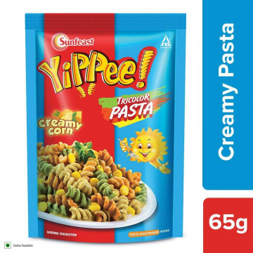 Sunfeast Yippee Tricolor Pasta 65G